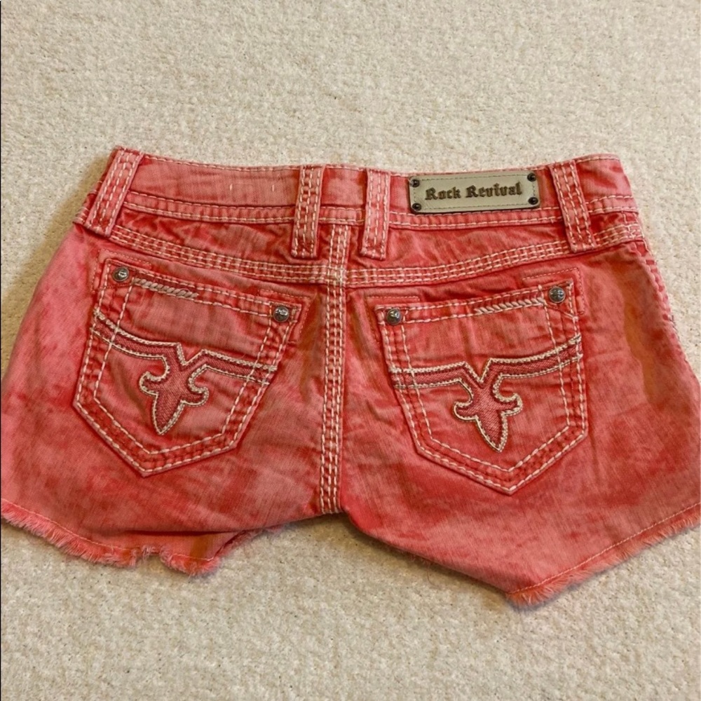 Acid wash orange rock revival